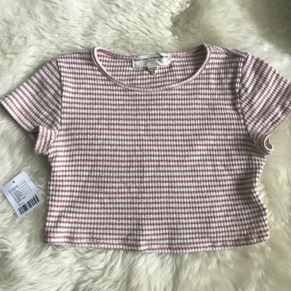 Project social t x urban outfitters striped crop - Picture 2 of 3